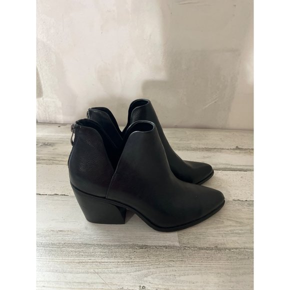 Michael by Michael Shannon Aubrey woman’s black ankle boots size 9 - Picture 2 of 5
